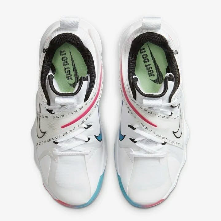 Tênis Nike React HyperSet 1 Vôlei - Azul - Rosa