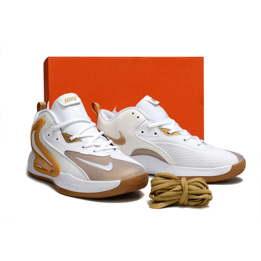 Tênis Nike React HyperSet 2 Vôlei - Branco - Amarelo