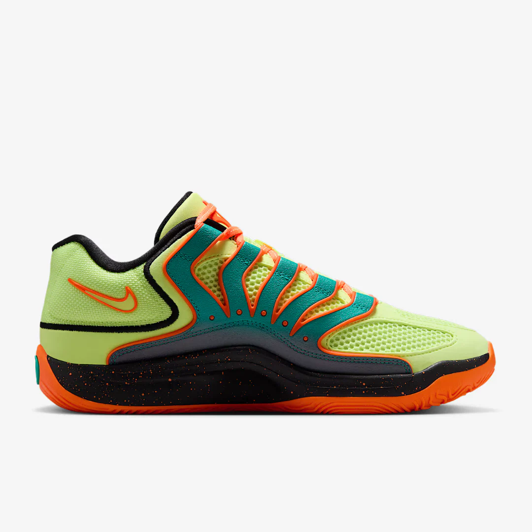 Tenis Nike KD18 - Verde - Laranja