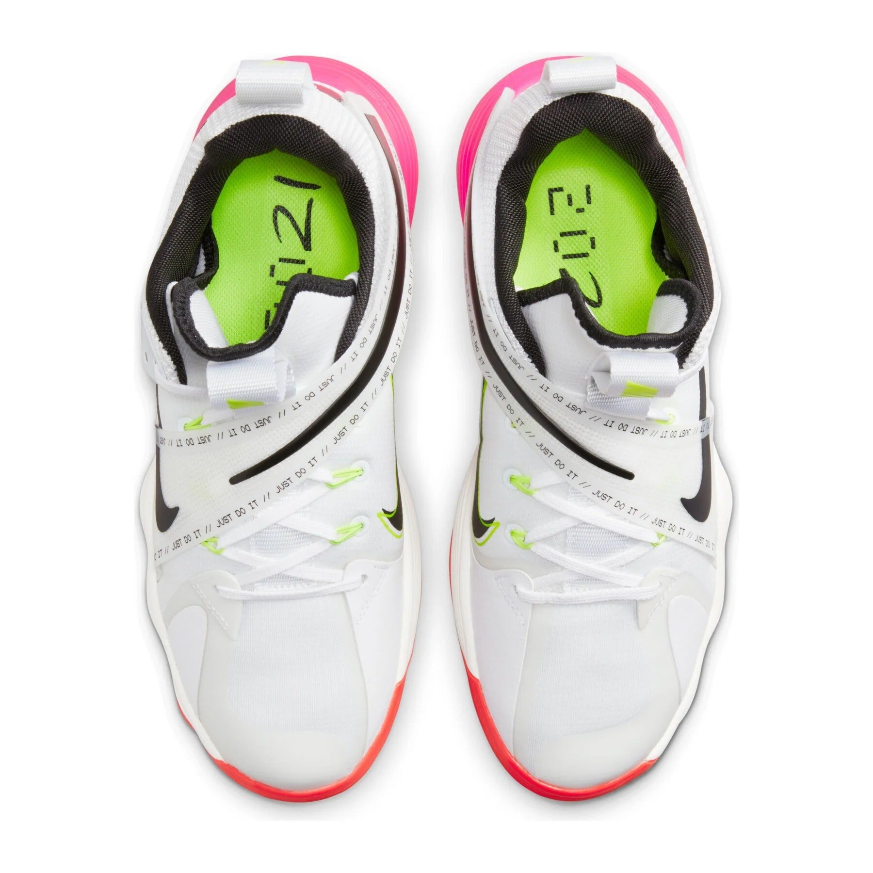 Tênis Nike React HyperSet 1 Vôlei - Branco - Rosa