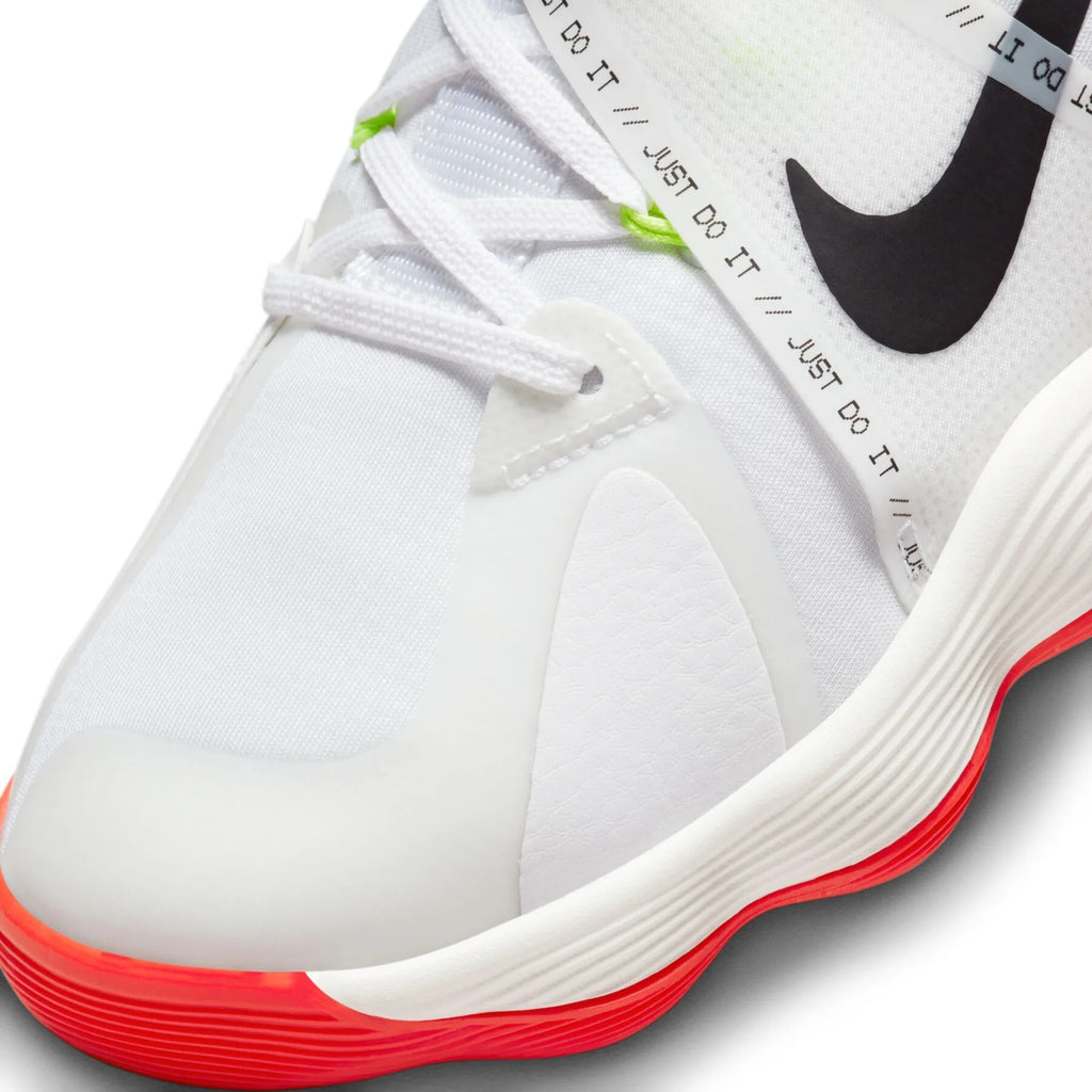 Tênis Nike React HyperSet 1 Vôlei - Branco - Rosa