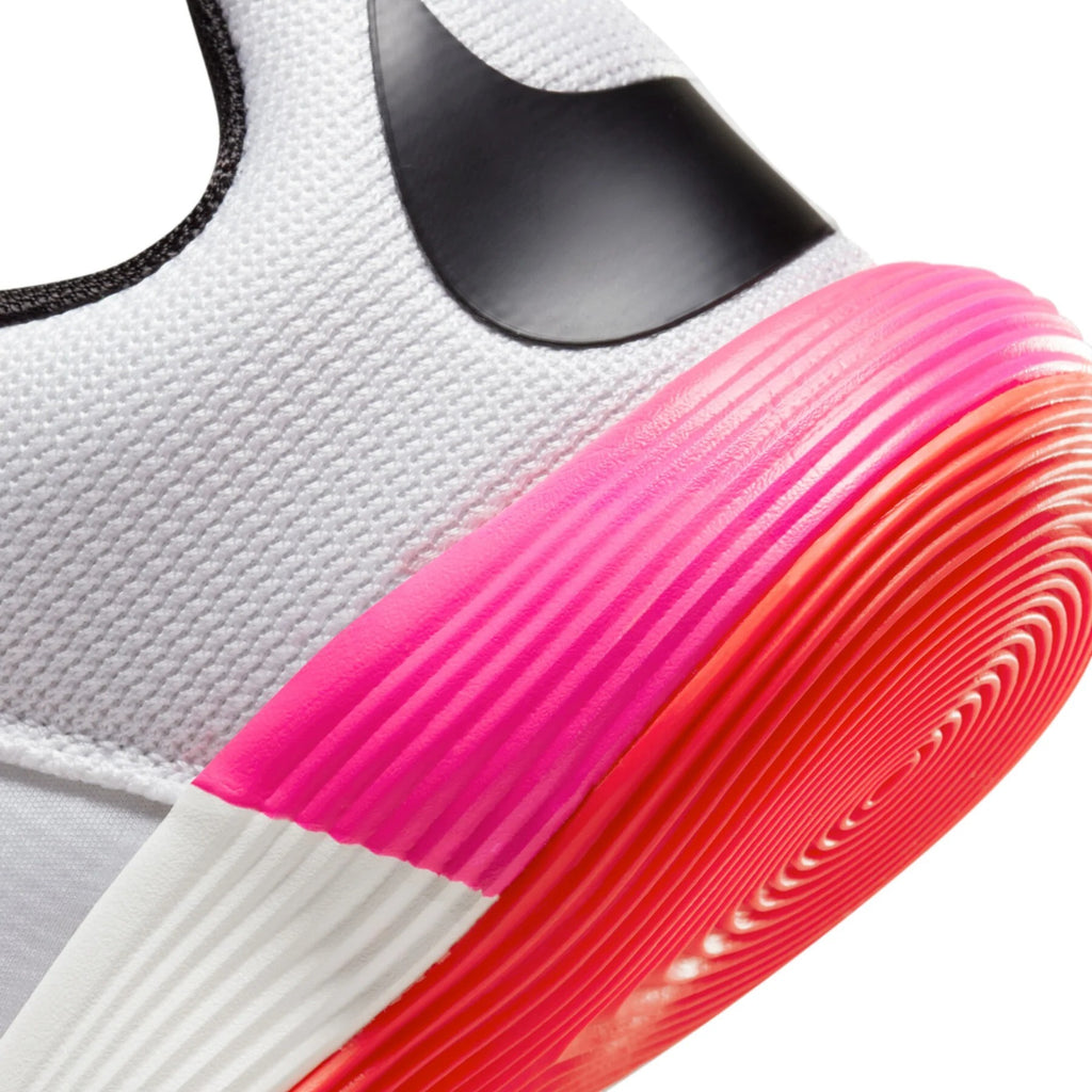 Tênis Nike React HyperSet 1 Vôlei - Branco - Rosa