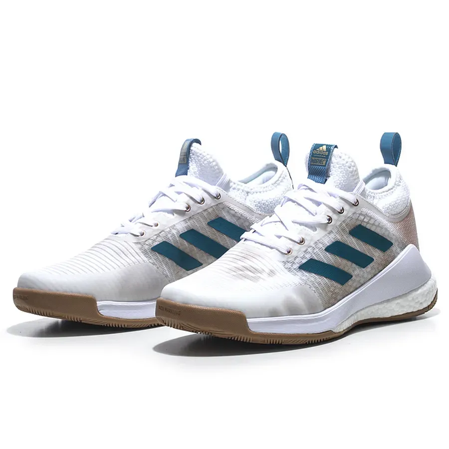 Tênis Adidas Crazyflight Mid – Branco - Bege
