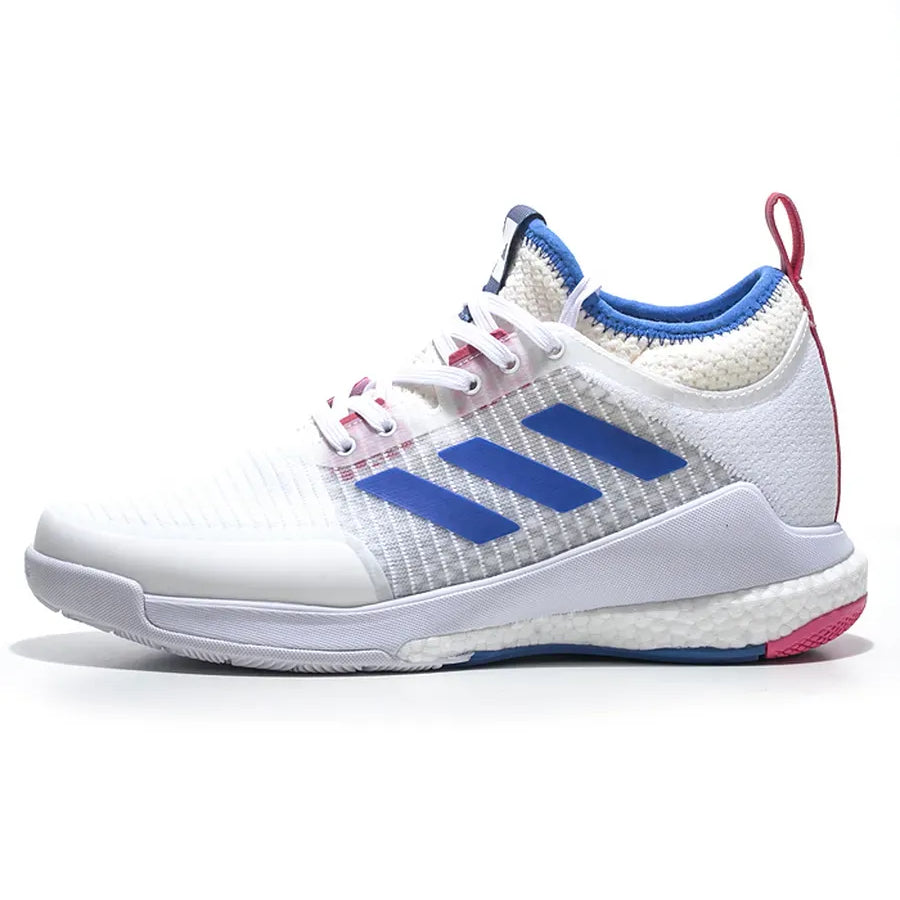 Tênis Adidas Crazyflight Mid – Branco - Azul