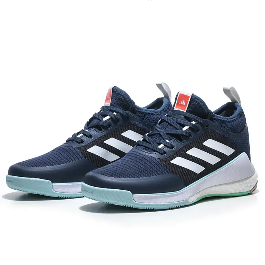 Tênis Adidas Crazyflight Mid – Azul - Branco - Preto