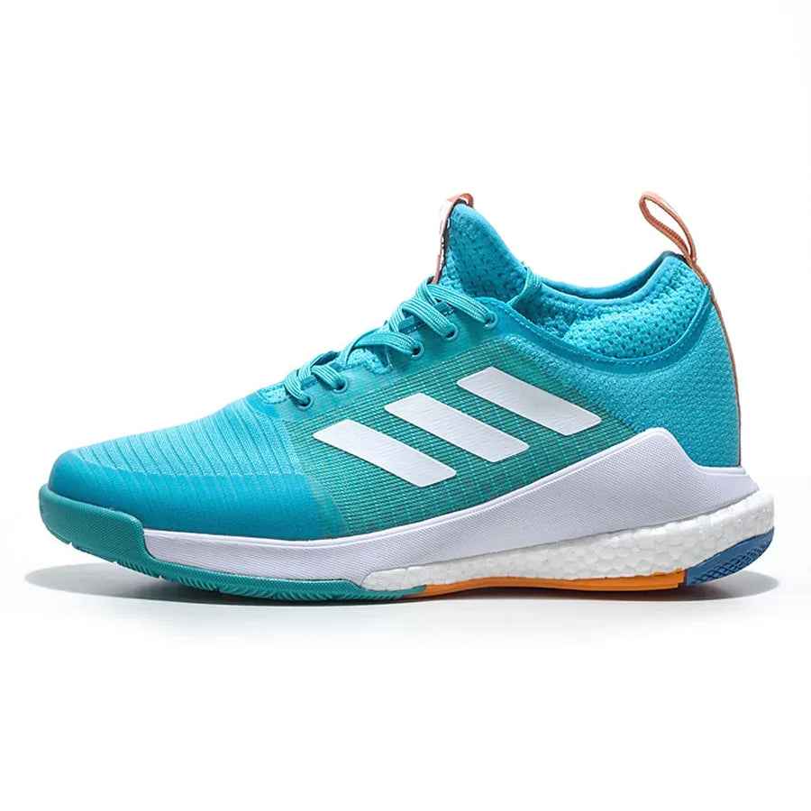 Tênis Adidas Crazyflight Mid – Azul - Laranja