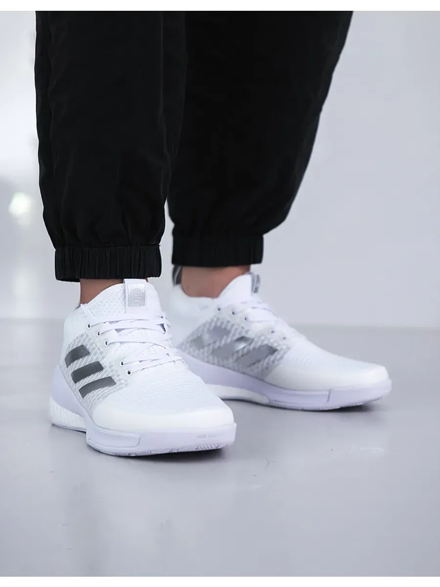 Tênis Adidas Crazyflight Mid – Branco - Prata