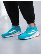 Tênis Adidas Crazyflight Mid – Azul - Laranja