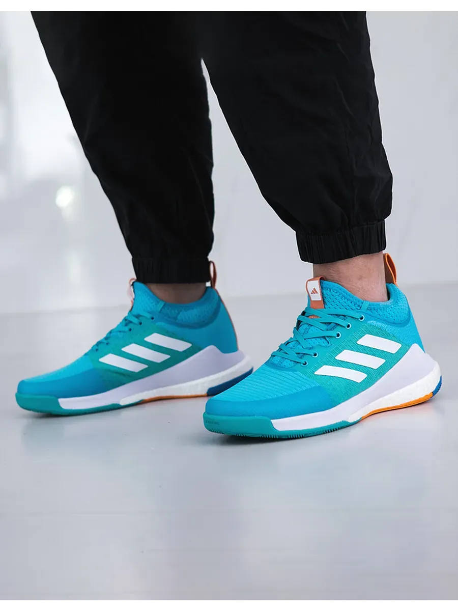 Tênis Adidas Crazyflight Mid – Azul - Laranja