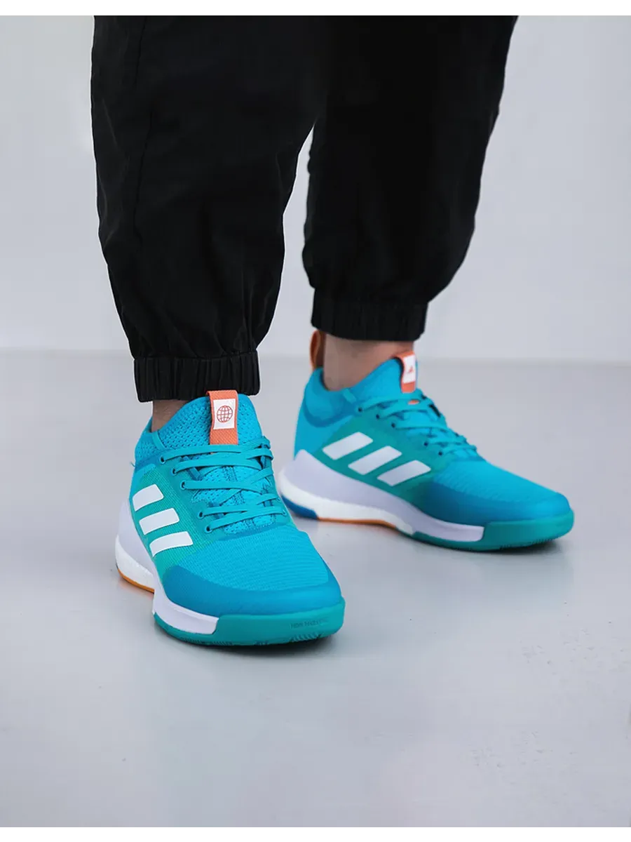 Tênis Adidas Crazyflight Mid – Azul - Laranja