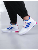 Tênis Adidas Crazyflight Mid – Branco - Azul
