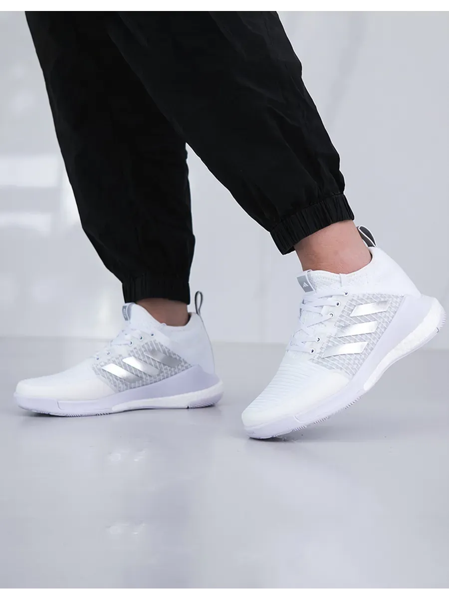 Tênis Adidas Crazyflight Mid – Branco - Prata