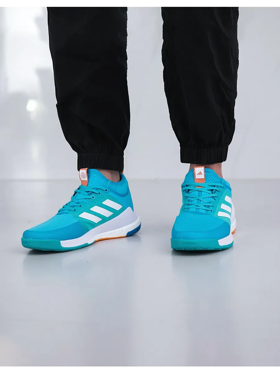 Tênis Adidas Crazyflight Mid – Azul - Laranja