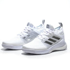 Tênis Adidas Crazyflight Mid – Branco - Prata