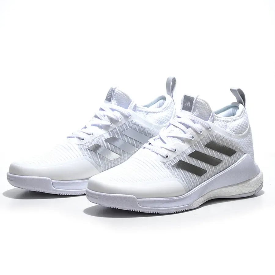 Tênis Adidas Crazyflight Mid – Branco - Prata