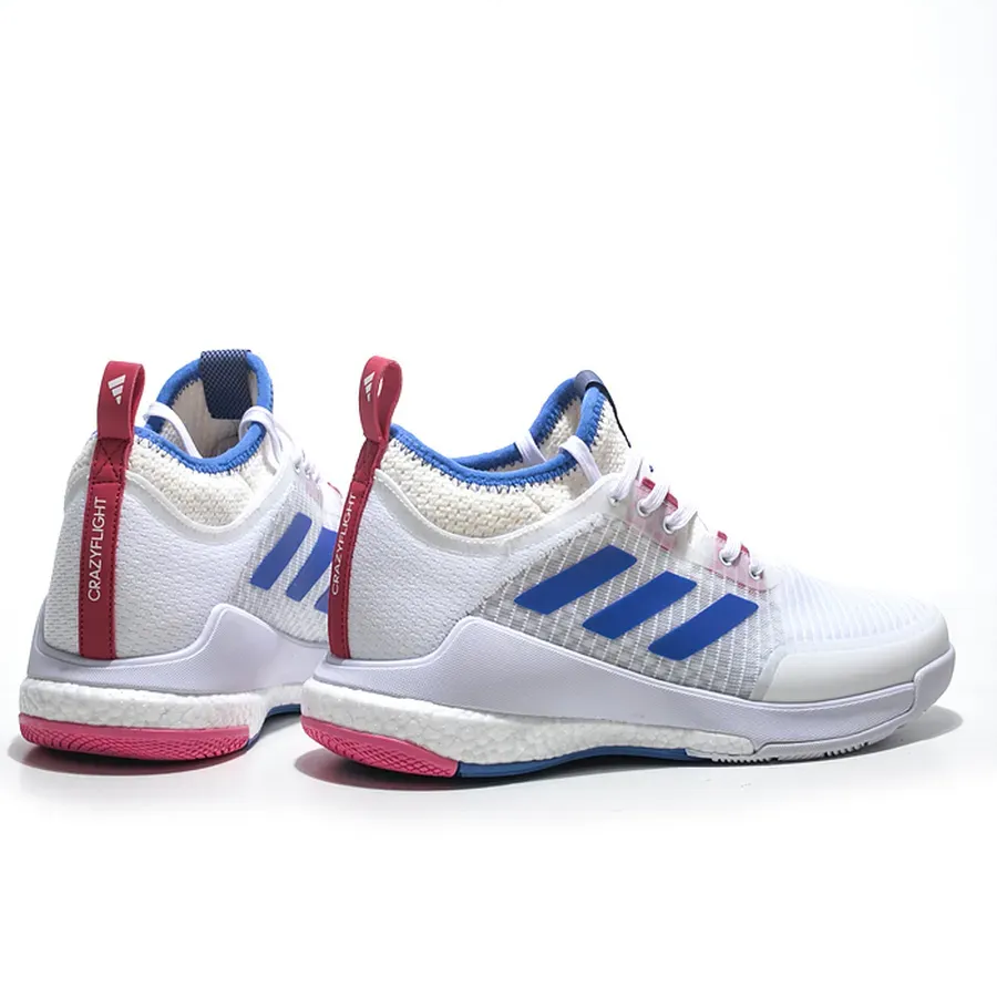 Tênis Adidas Crazyflight Mid – Branco - Azul