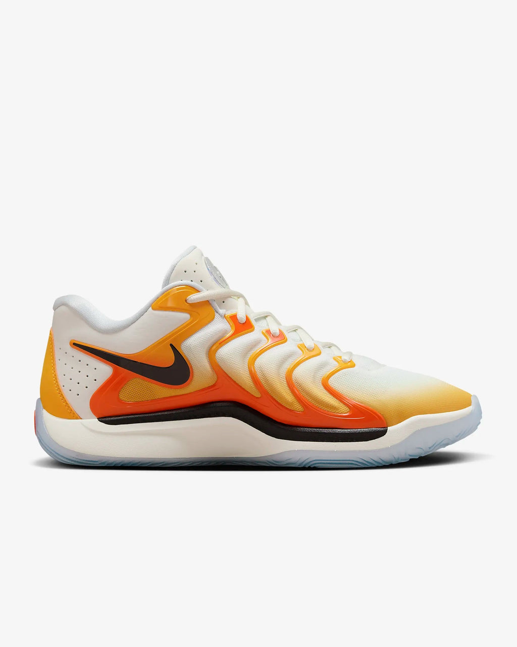 Tenis Nike KD17 - Branco - Laranja
