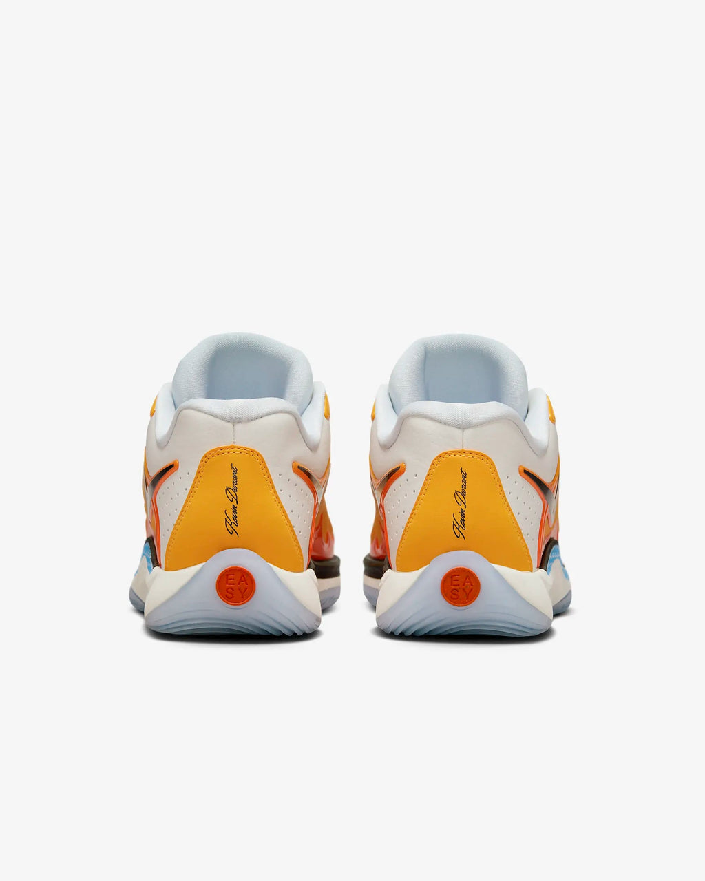Tenis Nike KD17 - Branco - Laranja