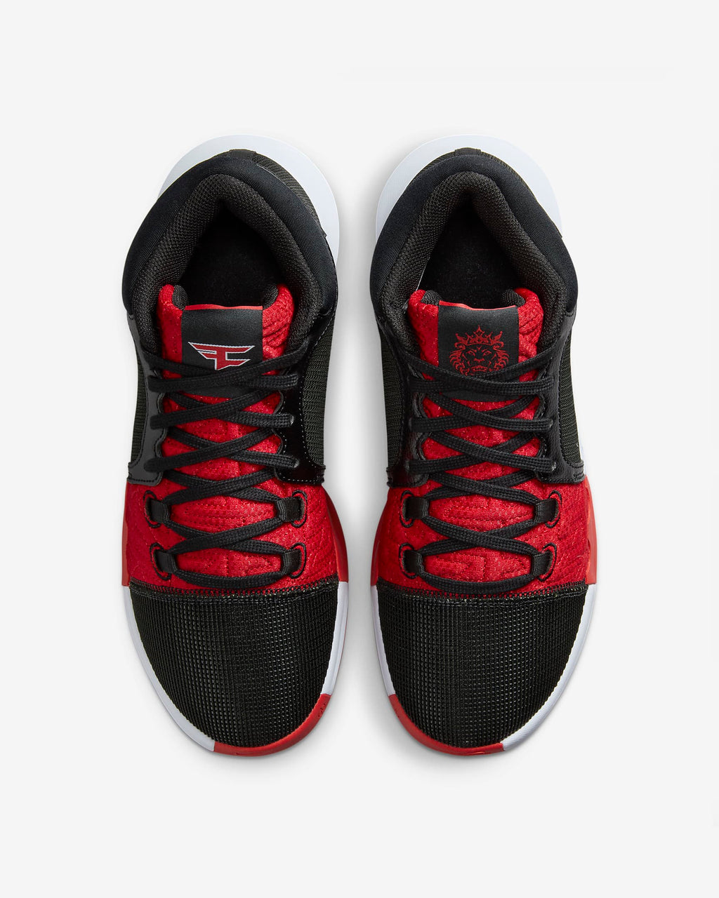Tênis Nike Lebron Witness VIII - Pretop - Branco - Vermelho