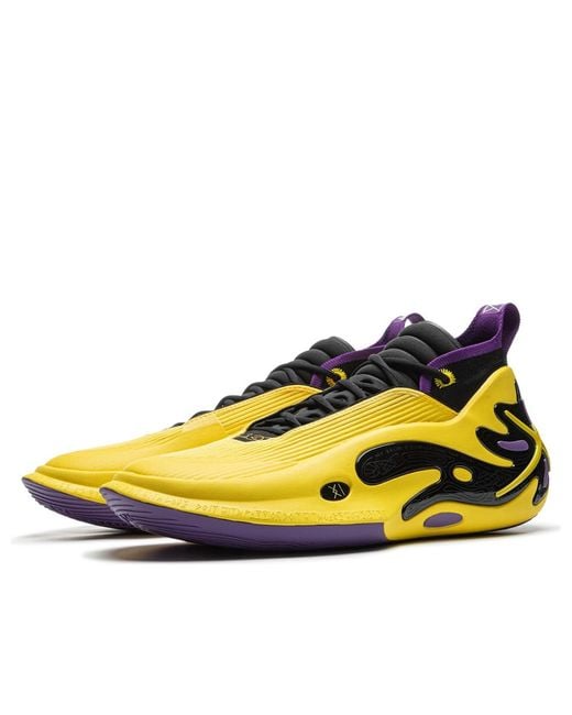 Tênis Li-Ning Way of Wade 11 - Purple Gold Dynasty