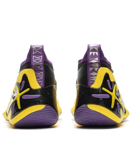 Tênis Li-Ning Way of Wade 11 - Purple Gold Dynasty