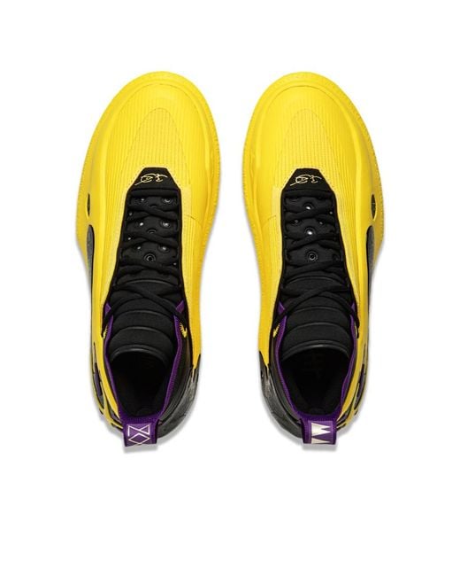 Tênis Li-Ning Way of Wade 11 - Purple Gold Dynasty