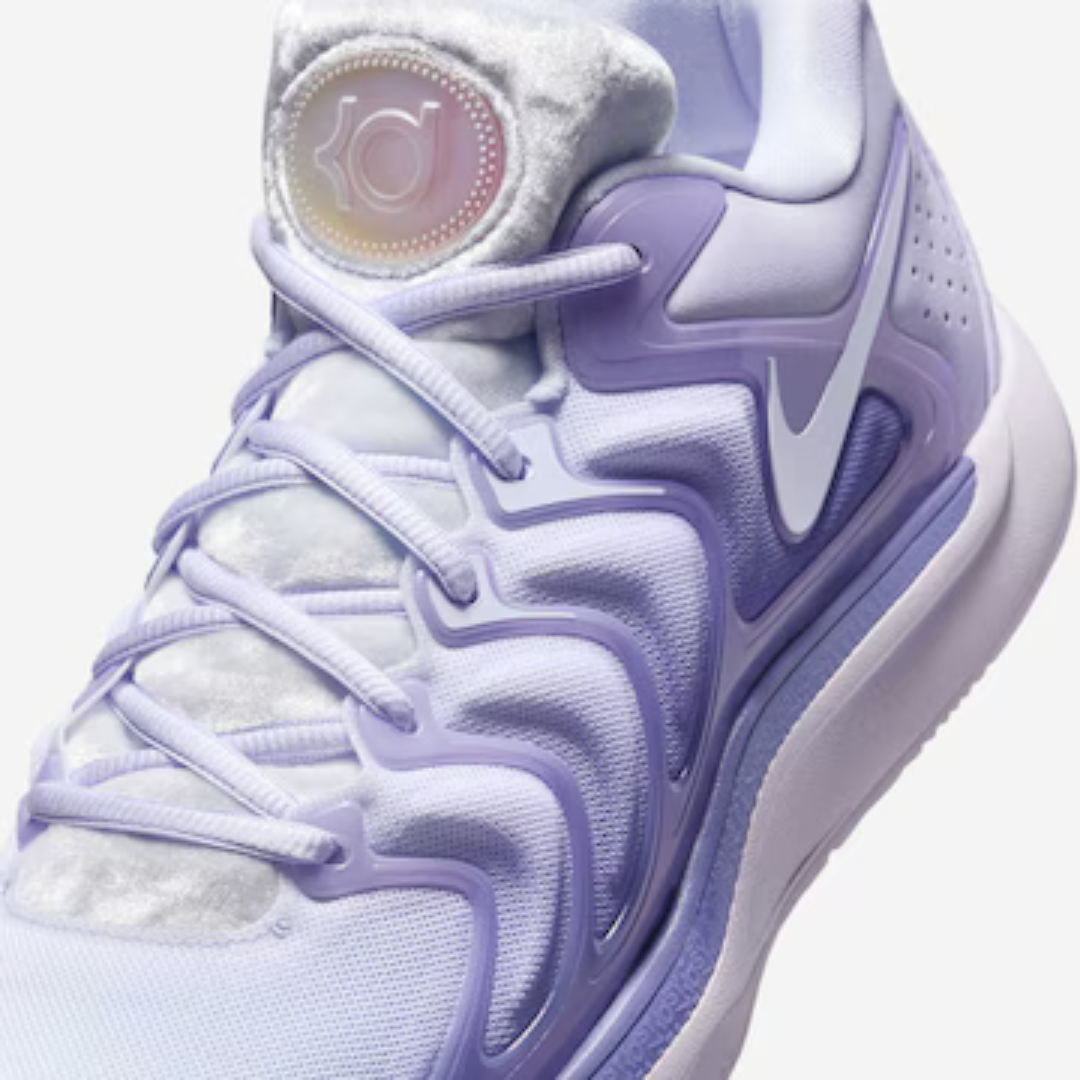Tenis Nike KD17 - Branco - Roxo