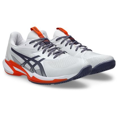 Tênis Asics Solution Speed FF 3 - Branco - Laranja