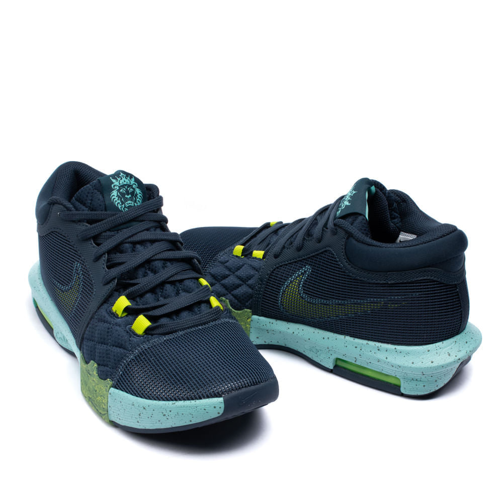Tênis Nike Lebron Witness VIII - Azul - Verde